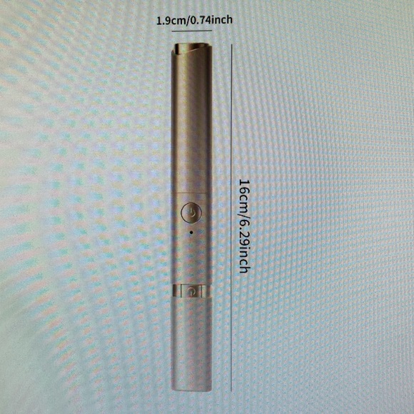 Heated eyelash curler / electric eyebrow round hat knife tool - Picture 4 of 7